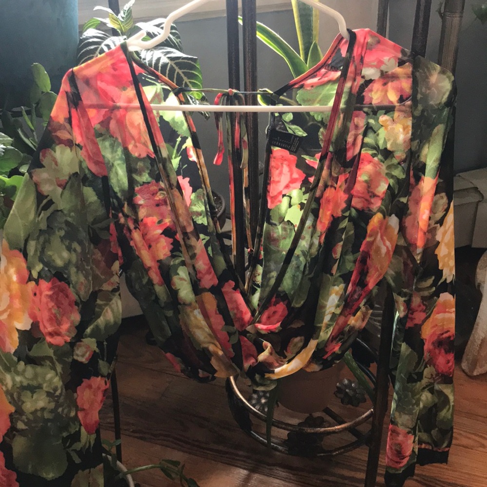 Gorgeous Floral Crop Top